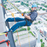 Coach Miles Goes ‘Over the Edge’